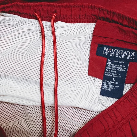 Navigata Vintage VTG Baywatch Large swim trunks - Picture 2 of 3